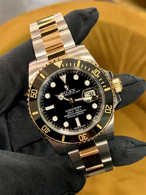 rolex submariner stahl gold